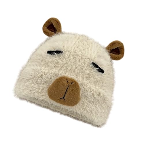 BABYVIVA Schädelhut Für Halloween Aktivität Gehäkelt Mit Ohrhut Pullover Cosplay Capybaras Schädelkappen 2000er Jahre BABYVIVA Schädelhut Für Halloween Aktivität Gehäkelt Mit Ohrhut Pullover Cosplay Capybaras Schädelkappen 2000er Jahre von BABYVIVA
