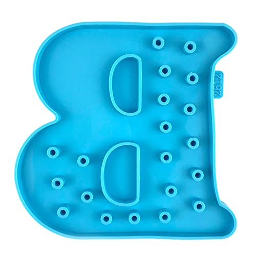BABYVIVA Silikonform Frohes Osterbrief Fadenmuster Notwendiges Haus Ornamente Weihnachtsschneider Konditor Gusswerkzeug von BABYVIVA