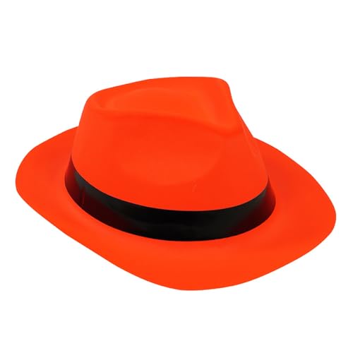 BABYVIVA Solid Homburg Party Plastikhut Gürtel Für Frauen Männer Foto Requisiten Western Für Bühnenspiel Unisex Tragen Kopfbedeckung BABYVIVA Solid Homburg Party Plastikhut Gürtel Für Frauen Männer Foto Requisiten Western Für Bühnenspiel Unisex Tragen Kopfbedeckung von BABYVIVA