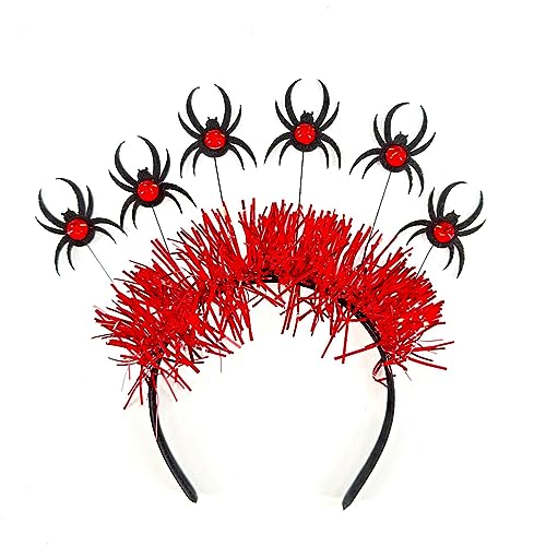 BABYVIVA Spiders Formen Haar Hoop Fotoshooting Haarhalter Halloween Cosplay Party Kostüm Kopfbedeckung Für Kinder Frauen Frauen BABYVIVA Spiders Formen Haar Hoop Fotoshooting Haarhalter Halloween Cosplay Party Kostüm Kopfbedeckung Für Kinder Frauen Frauen von BABYVIVA
