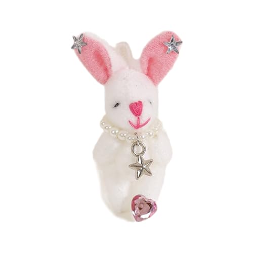BABYVIVA Spielzeugpuppe Mit Niedlichem Bowknot Und Star Niedliche Kaninchenpuppe Gefüllt Accessoires Soft Keychain Anhänger Für Handwerks BABYVIVA Spielzeugpuppe Mit Niedlichem Bowknot Und Star Niedliche Kaninchenpuppe Gefüllt Accessoires Soft Keychain Anhänger Für Handwerks von BABYVIVA