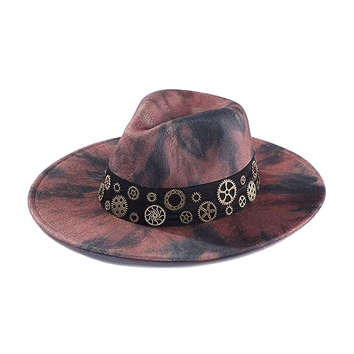 BABYVIVA Unisex Top Steampunk Hat Wide Rand Gothic Size Cosplay Party Concerttour Dressing Neuheit Kostümhut BABYVIVA Unisex Top Steampunk Hat Wide Rand Gothic Size Cosplay Party Concerttour Dressing Neuheit Kostümhut von BABYVIVA