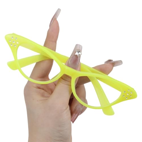 BABYVIVA Vintage Brillen Für Erwachsene Und Kinder Mit Strasssteinen Unisex Styles Klare Linsengläser Für Cosplay Kostümpartys BABYVIVA Vintage Brillen Für Erwachsene Und Kinder Mit Strasssteinen Unisex Styles Klare Linsengläser Für Cosplay Kostümpartys von BABYVIVA