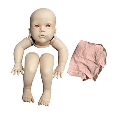 BABYVIVA Wiedergeborene Babypuppen Kits Für 24 Weiche Unbemalte Versorgung Süßes Lachendes Baby Realistisch Geboren BABYVIVA Wiedergeborene Babypuppen Kits Für 24 Weiche Unbemalte Versorgung Süßes Lachendes Baby Realistisch Geboren von BABYVIVA