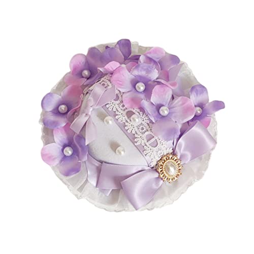 BABYVIVA Zarte Blumenhut Form Haare Clips Süße Photoshooting Cosplay Haarhalter Mittelalterliche Party Kostüm Kopfbedeckung Für Mädchen BABYVIVA Zarte Blumenhut Form Haare Clips Süße Photoshooting Cosplay Haarhalter Mittelalterliche Party Kostüm Kopfbedeckung Für Mädchen von BABYVIVA