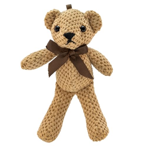 BABYZOCO Teddybär, Plüschtier Geburtstag, Baby Plüschtier, neugeborenes Plüschtier, Teddybär, Plüschpuppe, Plüschtier Kinder, Material Plüsch kurz, Füllung 100% Baumwolle, Länge 17cm, Braun BABYZOCO Teddybär, Plüschtier Geburtstag, Baby Plüschtier, neugeborenes Plüschtier, Teddybär, Plüschpuppe, Plüschtier Kinder, Material Plüsch kurz, Füllung 100% Baumwolle, Länge 17cm, Braun von BABYZOCO