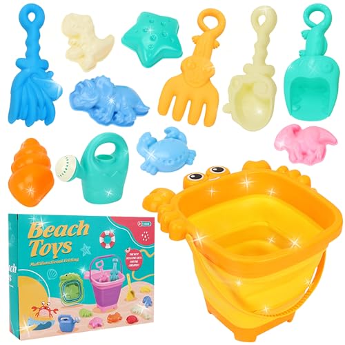 BACH AND BOOZY Strandspielzeug Set Sand Eimer Spaten Strand Set Schaufeln Meer Tier weiche Formen Outdoor-Spielzeug für Strand Party Supplies BACH AND BOOZY Strandspielzeug Set Sand Eimer Spaten Strand Set Schaufeln Meer Tier weiche Formen Outdoor-Spielzeug für Strand Party Supplies von BACH AND BOOZY