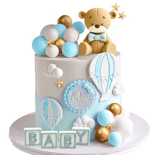 Blau Teddybär Torten deko Taufe Junge Tortendeko Mädchen 1 Jahr Blau Tortendeko Teddybär Kuchen Dekoration für Hochzeit Baby Shower Geburtstag Party Blau Teddybär Torten deko Taufe Junge Tortendeko Mädchen 1 Jahr Blau Tortendeko Teddybär Kuchen Dekoration für Hochzeit Baby Shower Geburtstag Party von BACH AND BOOZY