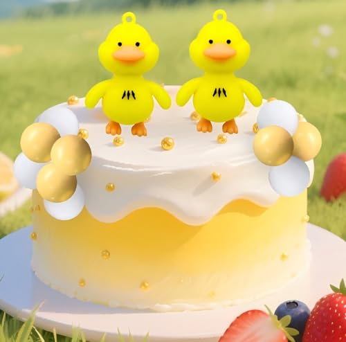 Gelbe Ente Tortendekoration Ente Geburtstag Dekorationen Niedliche kleine Ente Cupcake Topper für Geburtstag Party Baby Dusche Dekorationen Gelbe Ente Tortendekoration Ente Geburtstag Dekorationen Niedliche kleine Ente Cupcake Topper für Geburtstag Party Baby Dusche Dekorationen von BACH AND BOOZY
