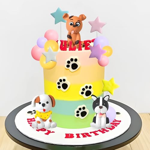 Hund Cupcake Topper Hund Geburtstags Kuchen Deckel Hund Themen Party Dekorationen Hund Cupcake Topper Hund Geburtstags Kuchen Deckel Hund Themen Party Dekorationen von BACH AND BOOZY