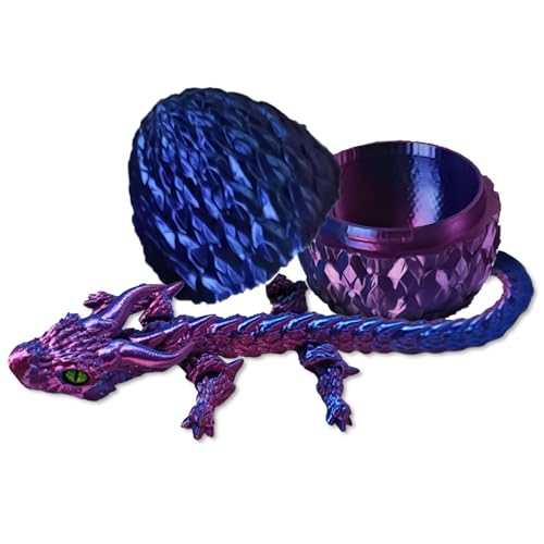 Lila Dracheneier 3D-gedruckte Fidget dragon egg für Erwachsene Überraschungsgeschenke für Kinder Kollegen Geburtstag Halloween Weihnachten Ostern Festgeschenke Lila Dracheneier 3D-gedruckte Fidget dragon egg für Erwachsene Überraschungsgeschenke für Kinder Kollegen Geburtstag Halloween Weihnachten Ostern Festgeschenke von BACH AND BOOZY