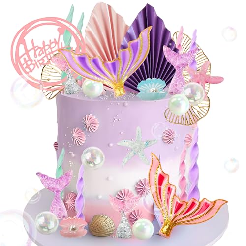 Meerjungfrau Kuchen Topper Unter dem Meer Cake Dekoration Muschel Kuchen Topper Meerjungfrau Schwanz Cake Topper Sea Party Supplies Sea Star Kuchen Meerjungfrau Kuchen Topper Unter dem Meer Cake Dekoration Muschel Kuchen Topper Meerjungfrau Schwanz Cake Topper Sea Party Supplies Sea Star Kuchen von BACH AND BOOZY
