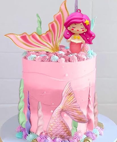 Rosa Meerjungfrau Kuchen TopperUnter dem Meer Kuchen Dekoration Muschel Kuchen Topper Meerjungfrau Party Supplies für Baby Dusche Geburtstag Braut Dusche Hochzeit Party Rosa Meerjungfrau Kuchen TopperUnter dem Meer Kuchen Dekoration Muschel Kuchen Topper Meerjungfrau Party Supplies für Baby Dusche Geburtstag Braut Dusche Hochzeit Party von BACH AND BOOZY