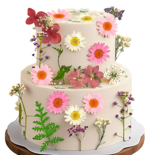 Rosa Wildflower Cake Toppers Wildflower Dekor für Baby Dusche Geburtstag Braut Dusche Hochzeit Party Dekoration von BACH AND BOOZY