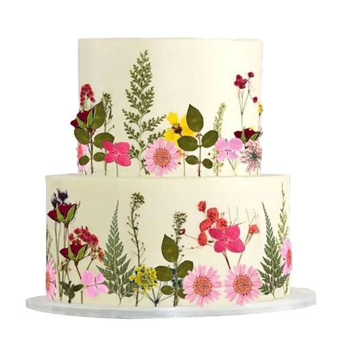Tortenaufsatz mit Wildblumen-Motiv, Baby in Blüte, Babyparty, Kuchendekoration, Wildblumen-Dekoration für Frauen, Geburtstag, Brautparty, Hochzeit, Party-Dekoration von BACH AND BOOZY