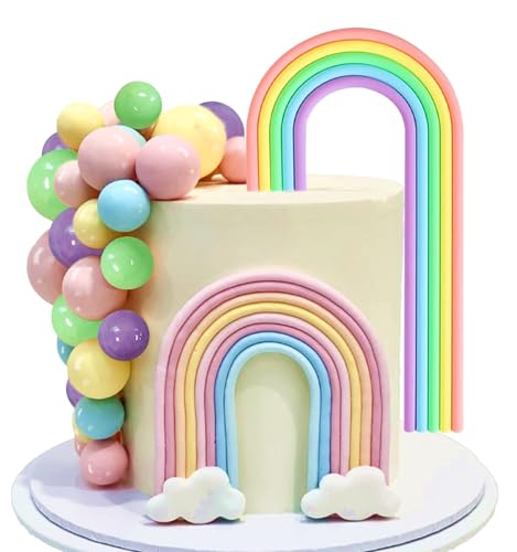 Tortendeko Macaroon Regenbogen Ball Kuchen Toppers Pastell Farbe Kugeln Cupcake Toppers für Geburtstag Baby Dusche Hochzeit Party Tortendeko Macaroon Regenbogen Ball Kuchen Toppers Pastell Farbe Kugeln Cupcake Toppers für Geburtstag Baby Dusche Hochzeit Party von BACH AND BOOZY