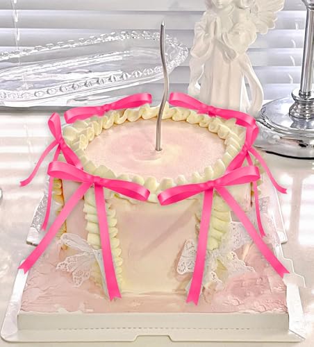 Rosa Schleife Kuchen Topper Bowknot Bänder Schleife Kuchen Dessert Picks für Dekorationen Braut Baby Shower Geburtstag Hochzeit Rosa Schleife Kuchen Topper Bowknot Bänder Schleife Kuchen Dessert Picks für Dekorationen Braut Baby Shower Geburtstag Hochzeit von BACH AND BOUJEE