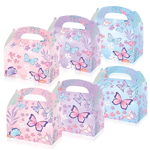 BACH AND BOUJEE Süßigkeitenboxen mit Schmetterlings-Motiv, für Süßigkeiten, Süßigkeiten, Süßigkeiten, Süßigkeiten, für Prinzessin, Schmetterling, Party, Dekoration, Babyparty, Hochzeit, Geburtstag BACH AND BOUJEE Süßigkeitenboxen mit Schmetterlings-Motiv, für Süßigkeiten, Süßigkeiten, Süßigkeiten, Süßigkeiten, für Prinzessin, Schmetterling, Party, Dekoration, Babyparty, Hochzeit, Geburtstag von BACH AND BOUJEE