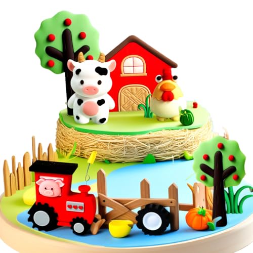 Bauernhof Tier Kuchen Topper Bauernhof Kuchen Dekorationen Kuh Geburtstag Dekoration Kuh Schwein Huhn Kuchen Dekorationen Bauernhof Tier Cupcake Toppers Bauernhof Tier Kuchen Topper Bauernhof Kuchen Dekorationen Kuh Geburtstag Dekoration Kuh Schwein Huhn Kuchen Dekorationen Bauernhof Tier Cupcake Toppers von BACH AND BOUJEE