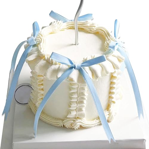 Blaue Schleife Tortenaufleger Schleife Knoten Bänder Schleife Torte Dessert Picks für Dekorationen Braut Babydusche Geburtstag Hochzeit Party Dekoration Blaue Schleife Tortenaufleger Schleife Knoten Bänder Schleife Torte Dessert Picks für Dekorationen Braut Babydusche Geburtstag Hochzeit Party Dekoration von BACH AND BOUJEE