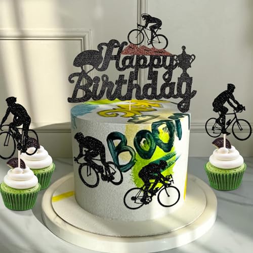 Fahrrad Muffin Tortendeko Cupcake Kuchen Dekoration Fahrrad Thema Party Dekoration Sport Party Dekoration Kuchendeko Geburtstag für Mann Junge Fahrrad Muffin Tortendeko Cupcake Kuchen Dekoration Fahrrad Thema Party Dekoration Sport Party Dekoration Kuchendeko Geburtstag für Mann Junge von BACH AND BOUJEE