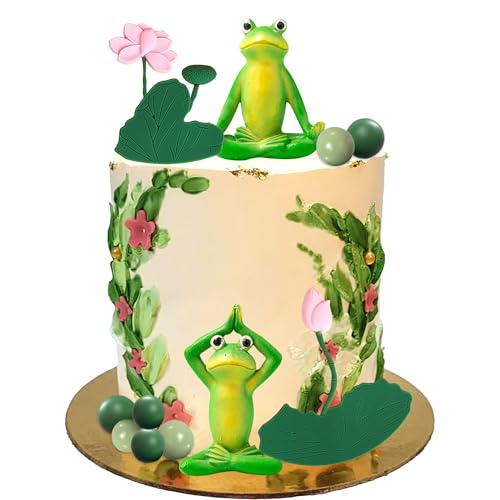Frosch Tortendeko Frosch Pilz Häuschen Kuchen Topper Garten Lotus Tortendeko Garten Party Dekoration Landhaus Wald Geburtstag Frosch Tortendeko Frosch Pilz Häuschen Kuchen Topper Garten Lotus Tortendeko Garten Party Dekoration Landhaus Wald Geburtstag von BACH AND BOUJEE