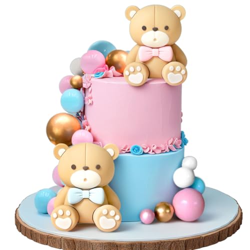 Gender Reveal Kuchen Dekoration Junge oder Mädchen Tortendeko Gender Reveal Party Deko Babyparty Dekoration Teddybär Geburtstagstorte Deko Gender Reveal Kuchen Dekoration Junge oder Mädchen Tortendeko Gender Reveal Party Deko Babyparty Dekoration Teddybär Geburtstagstorte Deko von BACH AND BOUJEE