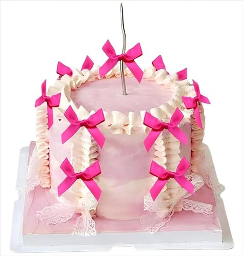 Hot Pink Bow Cake Topper Bowknot Ribbons Bow Cake Dessert Picks for Decorations Bridal Baby Shower Birthday Wedding Hot Pink Bow Cake Topper Bowknot Ribbons Bow Cake Dessert Picks for Decorations Bridal Baby Shower Birthday Wedding von BACH AND BOUJEE