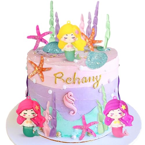 Luxus Meerjungfrau Tortenaufleger Unter dem Meer Kuchendekoration Muschel Kuchen Topper Meerjungfrau Schwanz Tortenaufleger Seejungfrau Party Zubehör Seestern Kuchen Deko Luxus Meerjungfrau Tortenaufleger Unter dem Meer Kuchendekoration Muschel Kuchen Topper Meerjungfrau Schwanz Tortenaufleger Seejungfrau Party Zubehör Seestern Kuchen Deko von BACH AND BOUJEE