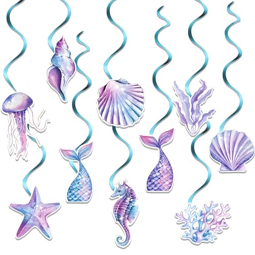 Meerjungfrau Banner Muscheln Wal Strand Party Dekorationen Supplies Unter dem Meer Party Dekorationen für Indoor Outdoor Meerjungfrau Banner Muscheln Wal Strand Party Dekorationen Supplies Unter dem Meer Party Dekorationen für Indoor Outdoor von BACH AND BOUJEE