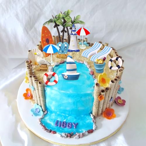 Surfbrett Sommer Strand Tortendekoration Surf Geburtstagstorte Topper für Schwimmen Strand Party Moana Geburtstag Babyshower Party Supplies Surfbrett Sommer Strand Tortendekoration Surf Geburtstagstorte Topper für Schwimmen Strand Party Moana Geburtstag Babyshower Party Supplies von BACH AND BOUJEE