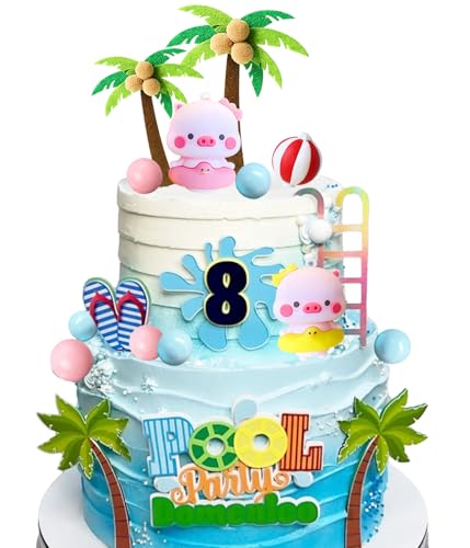 Tortendekoration für den Strand Tortenaufleger für Mädchen Tortendekoration für Poolpartys Tortenaufleger für Luau Kuchen Dekoration für Hawaii Party Dekoration für den Sommer Tortendekoration für den Strand Tortenaufleger für Mädchen Tortendekoration für Poolpartys Tortenaufleger für Luau Kuchen Dekoration für Hawaii Party Dekoration für den Sommer von BACH AND BOUJEE