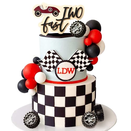 Zwei Schnelle Tortenaufleger Rot Rennwagen Geburtstag Dekorationen Party Supplies Gefälligkeiten Für Racing Car Checkered Flag Geburtstag Party Dekorationen Zubehör Zwei Schnelle Tortenaufleger Rot Rennwagen Geburtstag Dekorationen Party Supplies Gefälligkeiten Für Racing Car Checkered Flag Geburtstag Party Dekorationen Zubehör von BACH AND BOUJEE