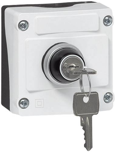 BACO 100516-BK LBX12610 Schlüsselschalter im Gehäuse Schwarz, Grau Schlüsselentriegelung 1St. von BACO