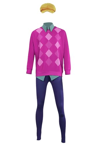 BAEHEU Baby Saja Kostüm Outfits Pop Hunter Cosplay Costume Set The Saja Boys Rapper Anzug Mütze Halloween Karneval M BAEHEU Baby Saja Kostüm Outfits Pop Hunter Cosplay Costume Set The Saja Boys Rapper Anzug Mütze Halloween Karneval M von BAEHEU