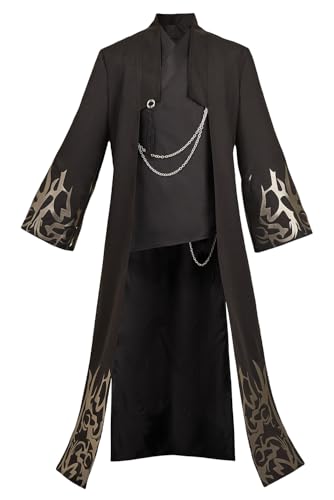 BAEHEU Jinu Kostüm Pop Hunter Cosplay Costume The Saja Boys Leader Outfits Halloween Karneval L BAEHEU Jinu Kostüm Pop Hunter Cosplay Costume The Saja Boys Leader Outfits Halloween Karneval L von BAEHEU