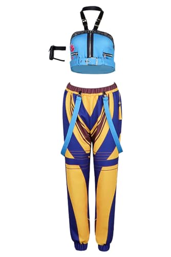 BAEHEU Kpop Hunter Zoey Kostüm Cosplay Costume HUNTR/X Rapper Outfits Jacke Halloween Karneval XXL von BAEHEU