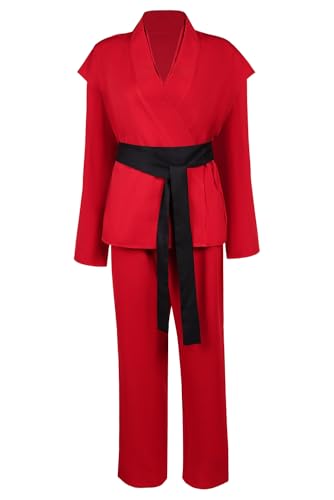 BAEHEU Rooney Kostüm Karateanzug Damen Actionfilm JW Cosplay Costume Karate Outfit Halloween Karneval XXL von BAEHEU