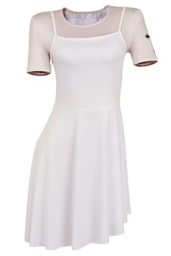 BAEHEU Rooney Kostüm Weiß Kleid Ballerina Actionfilm JW Cosplay Kostüm Costume Dress Halloween Karneval L von BAEHEU
