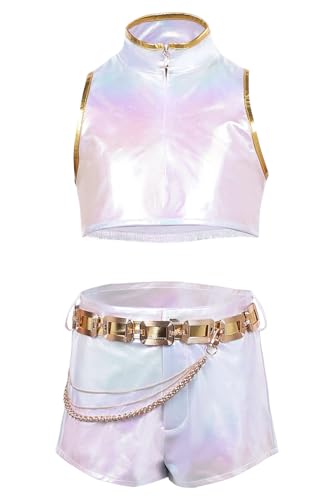 BAEHEU Rui Cosplay Pop Hunter Kostüm HUNTR/X Merch Costume Anime Cosplay Outfits Halloween Karneval 130 BAEHEU Rui Cosplay Pop Hunter Kostüm HUNTR/X Merch Costume Anime Cosplay Outfits Halloween Karneval 130 von BAEHEU