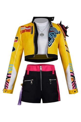 BAEHEU Rumi Cosplay Pop Hunter Kostüm Costume HUNTR/X Leader Outfits Jacke Halloween Karneval M von BAEHEU