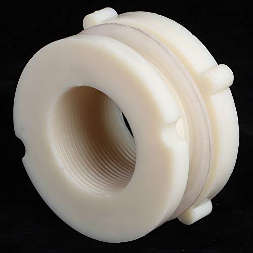BAFOVY DN40 Bulkhead-Anpassungsadapter, Zuverlässige Leistung, Einfache Installation, Premiummaterial, Vielseitiger Gebrauch für Fischtanks, Teich, Aquarien mit G1-1/2 DN40-Gewinde, ABS-Material, BAFOVY DN40 Bulkhead-Anpassungsadapter, Zuverlässige Leistung, Einfache Installation, Premiummaterial, Vielseitiger Gebrauch für Fischtanks, Teich, Aquarien mit G1-1/2 DN40-Gewinde, ABS-Material, von BAFOVY