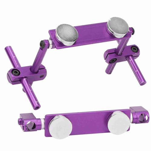 BAFOVY RC Car Body Mount -Kit Starker Magnetmontagehalterung CNC Aluminiumlegierung Einstellbarer Leicht für 1/10 RC -Autos (Purple) von BAFOVY