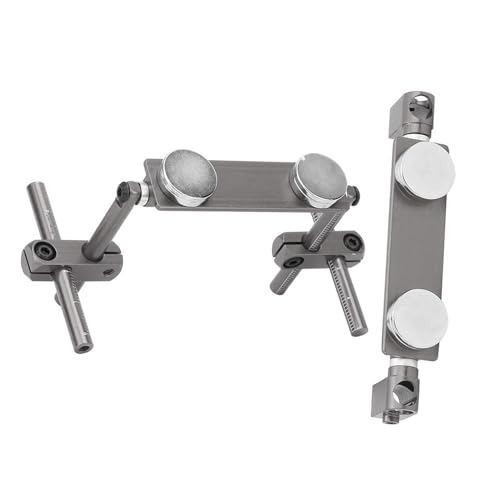BAFOVY RC Car Body Mount -Kit Starker Magnetmontagehalterung CNC Aluminiumlegierung Einstellbarer Leicht für 1/10 RC -Autos (Ti) von BAFOVY