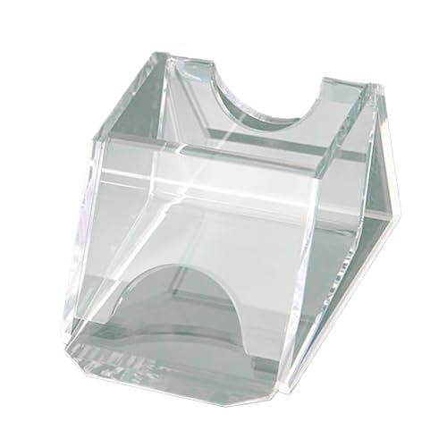 BAHJKASD 1 Deck Acryl Spielkartenhandelschuh Pokers Händler Spielkarte Shuffler Für Standardgröße Pokers Deck Easy Use von BAHJKASD
