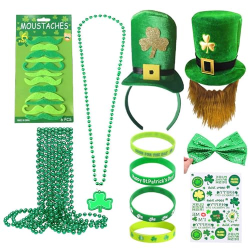 BAHJKASD Festival Day Outfit Set Für Erwachsene Grüne Themen Halskette Accessoire Festival Day Outfit Set Für Erwachsene Partykostüm BAHJKASD Festival Day Outfit Set Für Erwachsene Grüne Themen Halskette Accessoire Festival Day Outfit Set Für Erwachsene Partykostüm von BAHJKASD