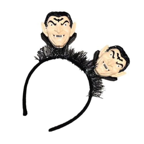 BAHJKASD Kopfschmuck Mit Verstellbarer Größe Halloween Themen Stirnband Festliches Haarband Party Zubehör Bequeme Haarreifen Verzierung BAHJKASD Kopfschmuck Mit Verstellbarer Größe Halloween Themen Stirnband Festliches Haarband Party Zubehör Bequeme Haarreifen Verzierung von BAHJKASD