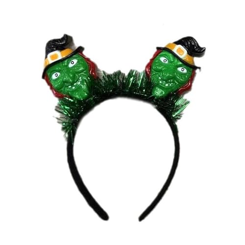 BAHJKASD Kopfschmuck Mit Verstellbarer Größe Halloween Themen Stirnband Festliches Haarband Party Zubehör Bequeme Haarreifen Verzierung BAHJKASD Kopfschmuck Mit Verstellbarer Größe Halloween Themen Stirnband Festliches Haarband Party Zubehör Bequeme Haarreifen Verzierung von BAHJKASD