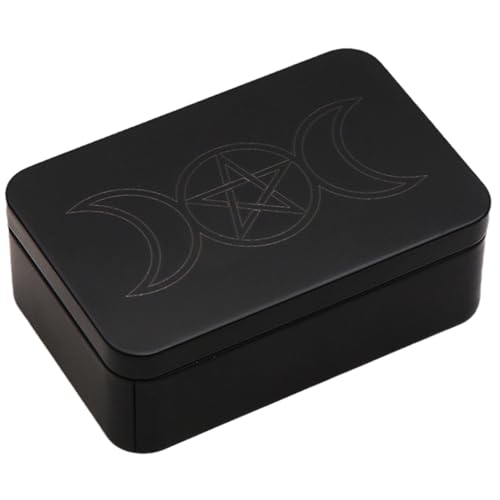 BAHJKASD Metal Game Cards Box Playings Tarot Container Speicher Hülle Pakelpokerbox Spielkarten Karten Box Leere Süßigkeiten Speicherbox von BAHJKASD