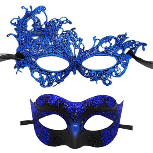 BAHJKASD Pack Von 2 Zarten Und Ihre Maskeraden Maske Charme Paar Maske Accessoires Kostüm Und Halloween Spaß BAHJKASD Pack Von 2 Zarten Und Ihre Maskeraden Maske Charme Paar Maske Accessoires Kostüm Und Halloween Spaß von BAHJKASD